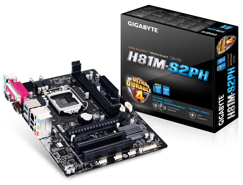 Gigabyte GA-H81M-S2PH Micro ATX Motherboard