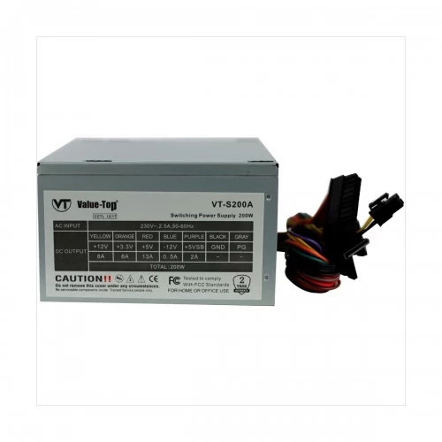 Value Top VT 200W Power Supply (Used)