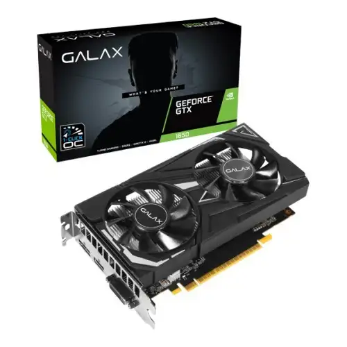 GALAX GeForce GTX 1650 EX (1-Click OC) 4GB GDDR5 Graphics Card (Used)