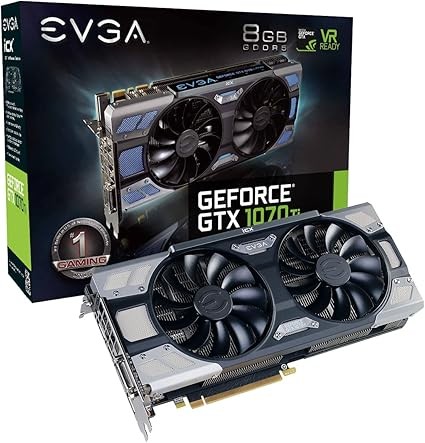 EVGA GeForce GTX 1070 Ti FTW2 GAMING(used)