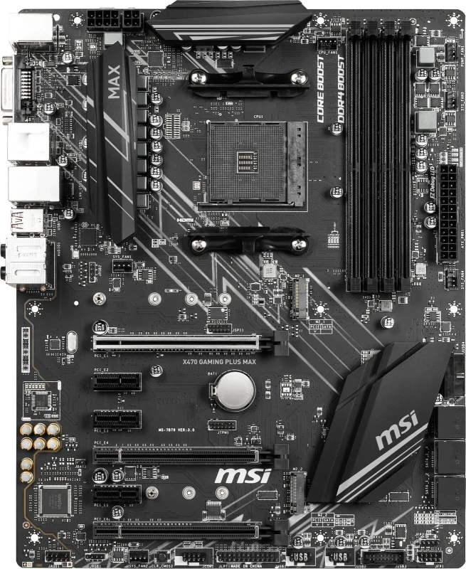 MSI X470 Gaming Plus Max RGB AMD Motherboard (Used)