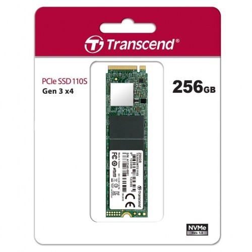 Transcend 110S 256GB M.2 (M-Key) PCIe SSD Drive (Used)