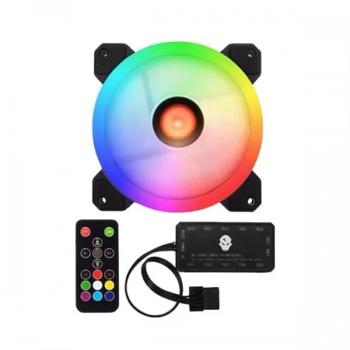 HXHF HF-200 120MM 4 in 1 RGB Case Fan