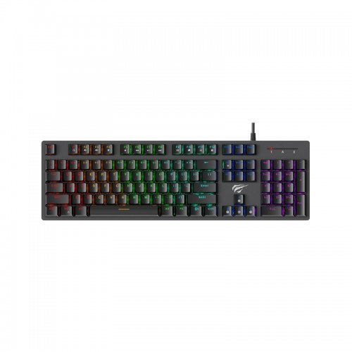 Havit HV-KB858L RGB Backlit Mechanical Gaming Keyboard (Used)