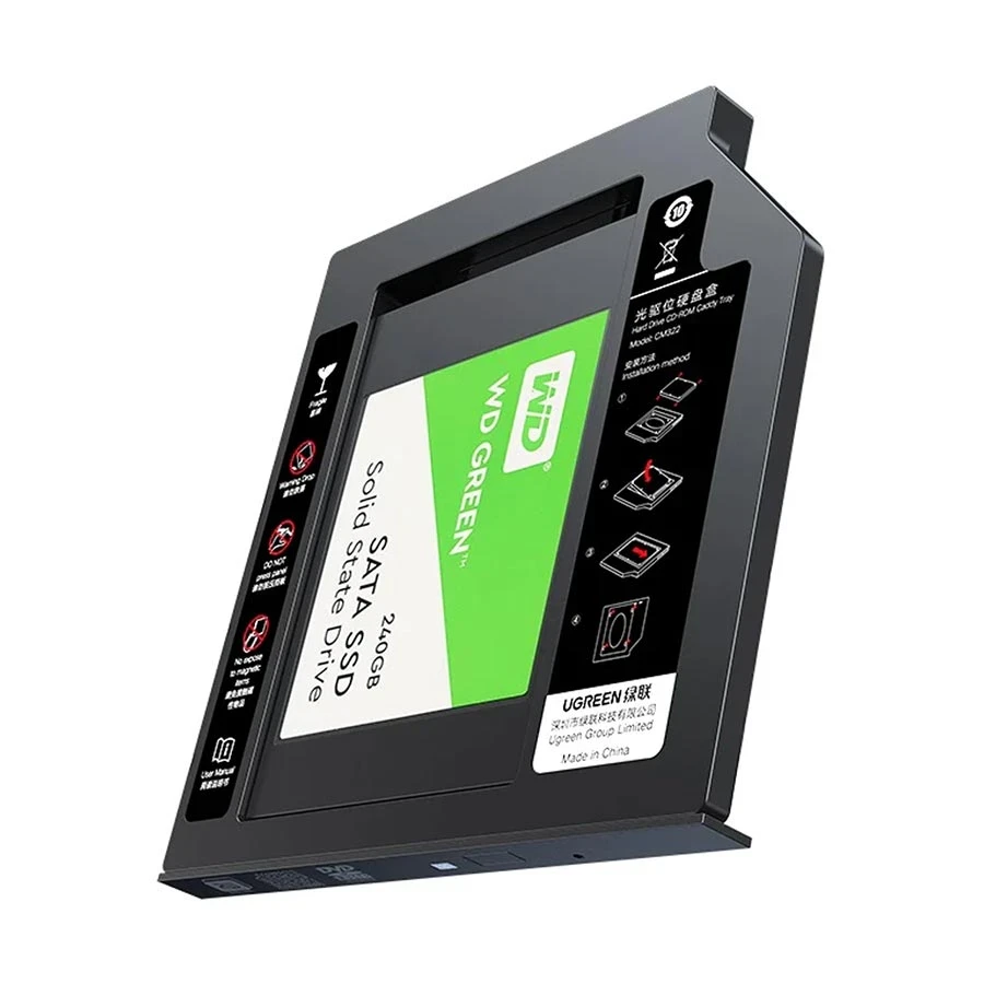 SSD Silver Slim Caddy