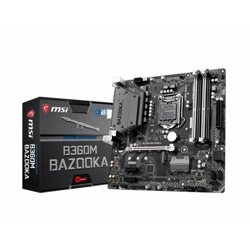 MSI B360M Bazooka Gaming 9th Gen m-ATX Motherboard (Used)