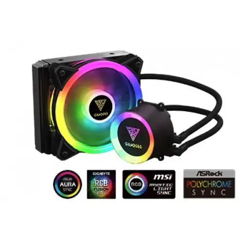 Gamdias CHIONE E2-120 Lite RGB Liquid CPU Cooler (Used)