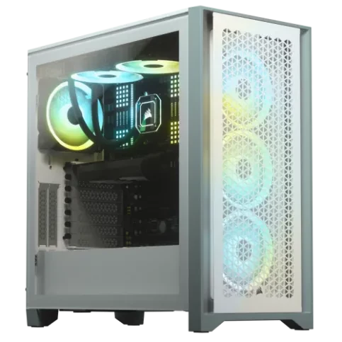 Corsair 4000D Airflow Mid Tower Case (White) (Used)