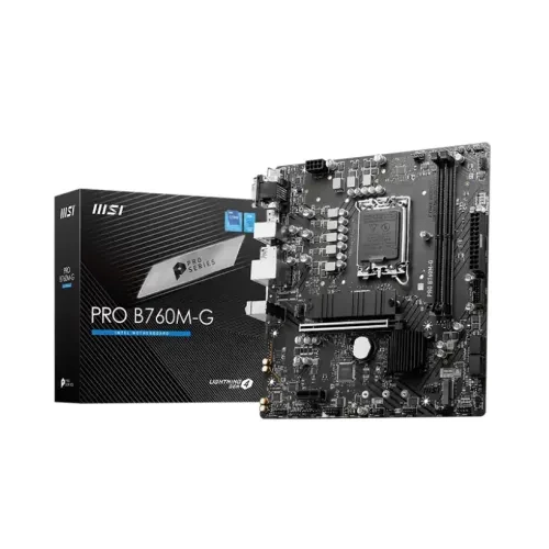 MSI PRO B760M-G 12th Gen & 13th Gen mATX Motherboard